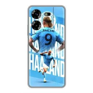 Чохли з принтом на Tecno POVA 5 (LG7n) Футболіст (Erling Haaland)