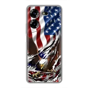 Чохол Прапор USA для Tecno POVA 5 (LG7n) (Прапор USA)