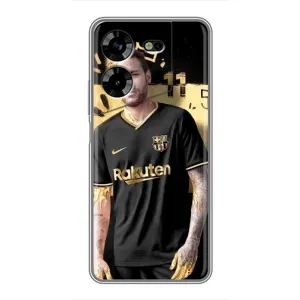 Силиконовый Чехол Tecno POVA 5 (LG7n) (Gold Neymar)