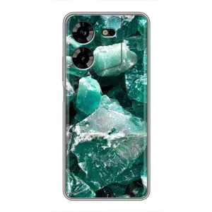 Чохол (Дорого-богато) на Tecno POVA 5 (LG7n) (Смарагд)