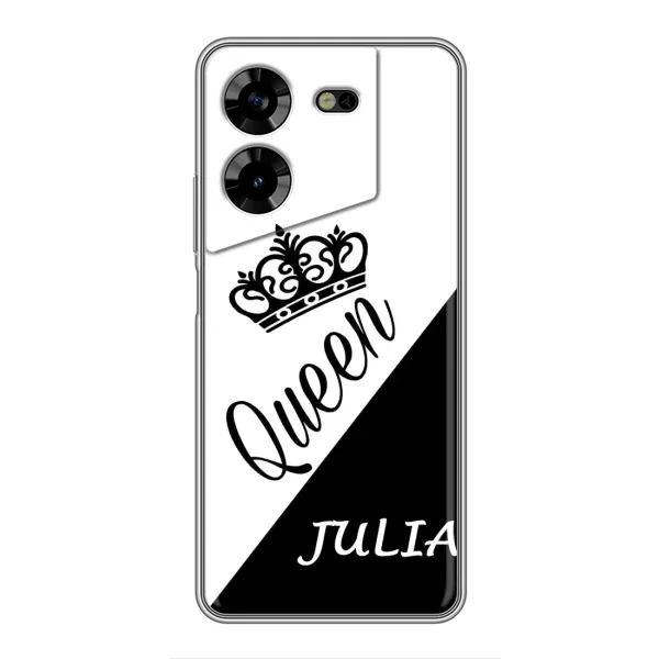 Чехол с рисунком «JULIA» для TECNO POVA 5 (LG7n) Чехол с рисунком «JULIA» для TECNO POVA 5 (LG7n)