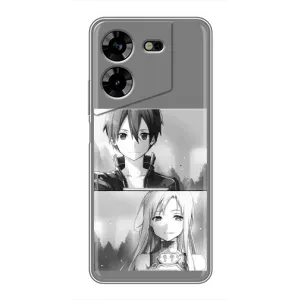 Чохли з героями АНИМЕ на Tecno POVA 5 (LG7n) (Кіріто-Асуна)
