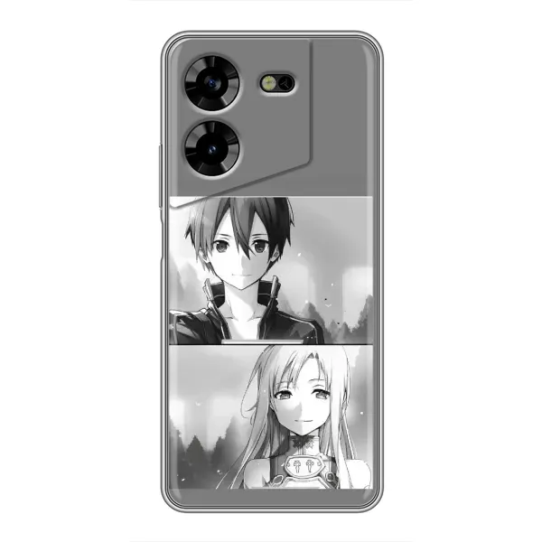 Чехол с рисунком «Кирито-Асуна» для TECNO POVA 5 (LG7n) Чехол с рисунком «Кирито-Асуна» для TECNO POVA 5 (LG7n)