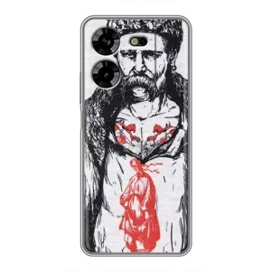 Чехлы Т.Г. Шевченко ВСУ для Tecno POVA 5 (LG7n) (Кобзарь)