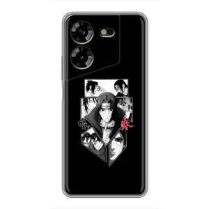 Чехлы с картинкой Итачи Учиха на Tecno POVA 5 (LG7n) (Коллаж Итачи)