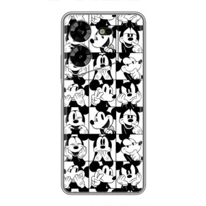 Чехлы с принтом Микки Маус на Tecno POVA 5 (LG7n) (Коллаж Микки Маус)