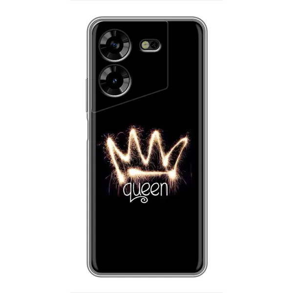 Чехол с рисунком «Корона» для TECNO POVA 5 (LG7n) Чехол с рисунком «Корона» для TECNO POVA 5 (LG7n)
