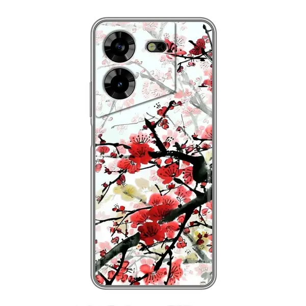 Чехол с рисунком «Красивая Сакура» для TECNO POVA 5 (LG7n) Чехол с рисунком «Красивая Сакура» для TECNO POVA 5 (LG7n)