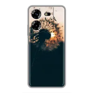Силиконовый Чехол с одуванчиками на Tecno POVA 5 (LG7n) (Красивый одуванчик)