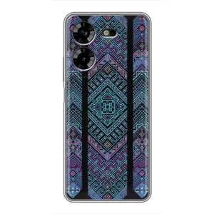Силиконовый Чехол на Tecno POVA 5 (LG7n) (Крутой орнамент)