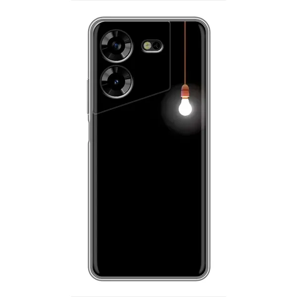 Чехол с рисунком «Лампочка» для TECNO POVA 5 (LG7n)