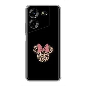Чохол з леопардовим принтом на Tecno POVA 5 (LG7n) (Леопардова Мінні)