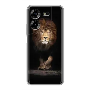Чехол с картинкой на Tecno POVA 5 (LG7n) (Красивый Лев)