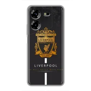 Силиконовые Чехлы принт Футбол на Tecno POVA 5 (LG7n) (Liverpool)