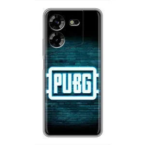 Чохол (TPU) з картинкою "Лого Пабг" на Техно Пова 5 (Лого PUBG)