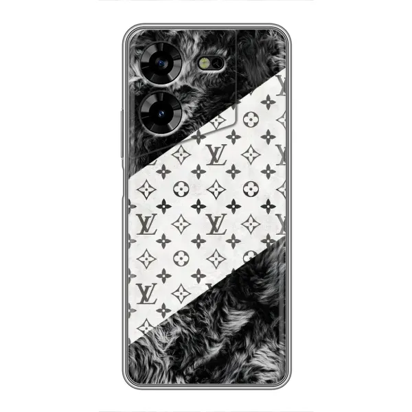 Чехол с рисунком «LV на белом» для TECNO POVA 5 (LG7n) Чехол с рисунком «LV на белом» для TECNO POVA 5 (LG7n)