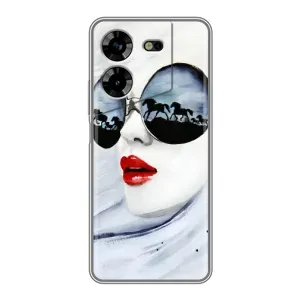 Чохол з картинкою Модні Дівчата Tecno POVA 5 (LG7n) (Любителька коней)