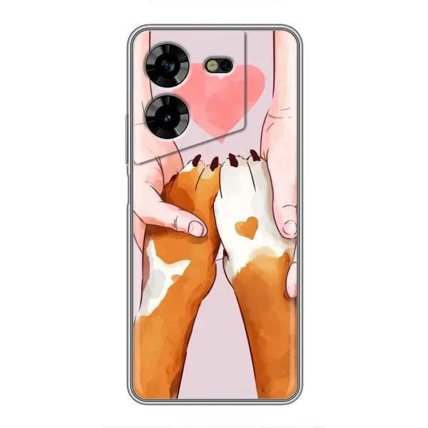 Чехол с рисунком «Любовь к собакам» для TECNO POVA 5 (LG7n) Чехол с рисунком «Любовь к собакам» для TECNO POVA 5 (LG7n)