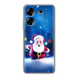 Чохли на Новий Рік Tecno POVA 5 (LG7n) (Маленький Дід Мороз)