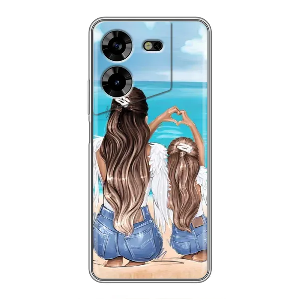 Чохол з малюнком «Мама і дочка» для TECNO POVA 5 (LG7n) Чохол з малюнком «Мама і дочка» для TECNO POVA 5 (LG7n)