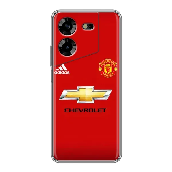 Чехол с рисунком «Man United» для TECNO POVA 5 (LG7n)