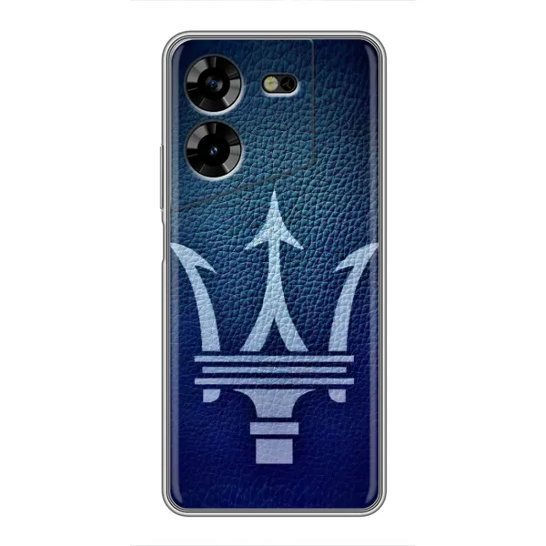 Чехол с рисунком «Лого Maserati» для TECNO POVA 5 (LG7n)