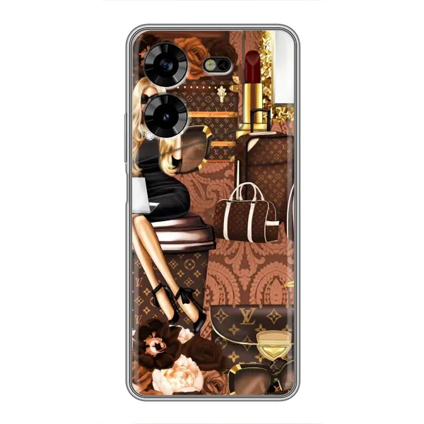 Чехол с рисунком «Мода Луи Виттон» для TECNO POVA 5 (LG7n) Чехол с рисунком «Мода Луи Виттон» для TECNO POVA 5 (LG7n)