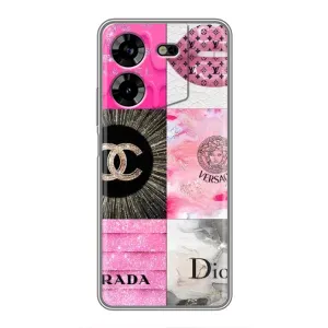 Чохол (Dior, Prada, YSL, Chanel) для Tecno POVA 5 (LG7n) (Модніца)