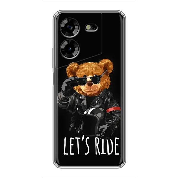 Чохол з малюнком «Модный Мишка» для TECNO POVA 5 (LG7n) Чохол з малюнком «Модный Мишка» для TECNO POVA 5 (LG7n)
