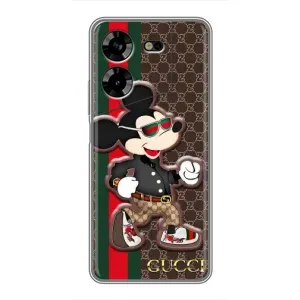 Чехлы Бренд GUCCI для Tecno POVA 5 (LG7n) (Маус Гуччи)