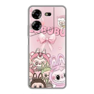 Чохол з принтом Лабубу для Tecno POVA 5 (LG7n) (Монстри Лабубу)