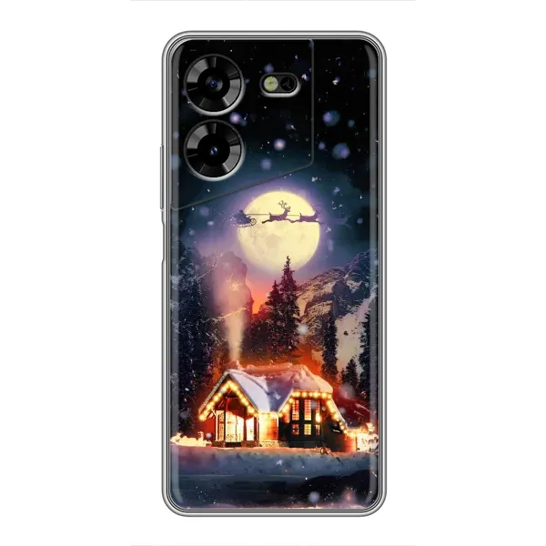 Чехол с рисунком «Настроение зимнее» для TECNO POVA 5 (LG7n) Чехол с рисунком «Настроение зимнее» для TECNO POVA 5 (LG7n)