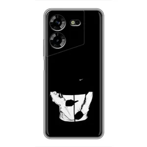 Силіконовый Чохол на Tecno POVA 5 (LG7n) з картинкою НАЙК (Nike стиль)