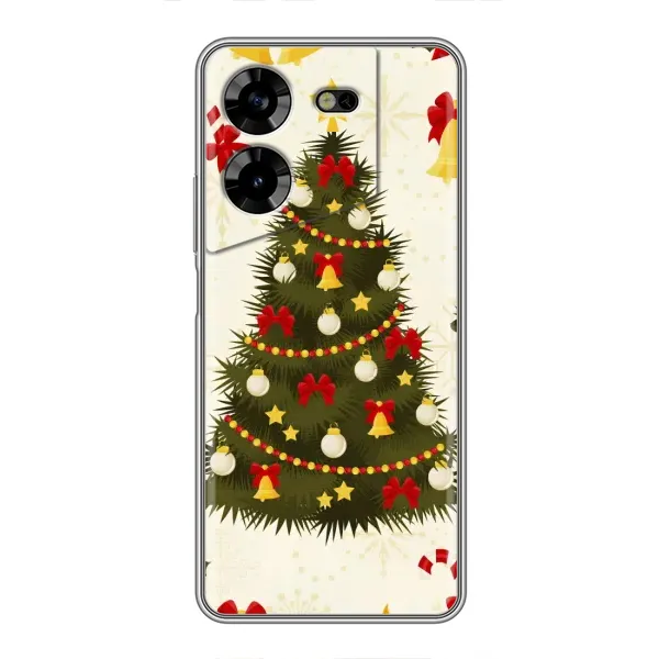 Чехол с рисунком «Новогодний принт» для TECNO POVA 5 (LG7n) Чехол с рисунком «Новогодний принт» для TECNO POVA 5 (LG7n)