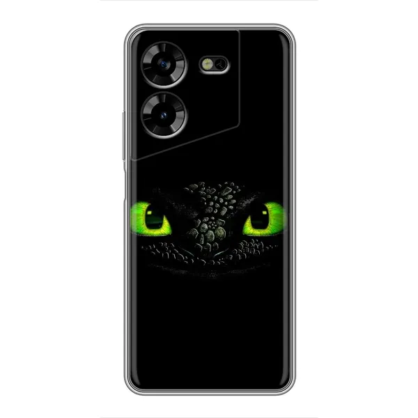 Чехол с рисунком «Глаза Беззубика» для TECNO POVA 5 (LG7n) Чехол с рисунком «Глаза Беззубика» для TECNO POVA 5 (LG7n)
