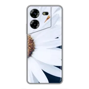 Чехол с ромашками на Tecno POVA 5 (LG7n) (Пол ромашки)