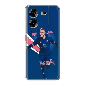 Силиконовый Чехол Tecno POVA 5 (LG7n) (Празднование Неймара)