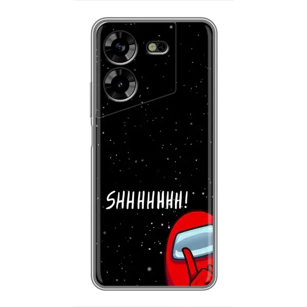 Чехол с рисунком «SHHHHH» для TECNO POVA 5 (LG7n) Чехол с рисунком «SHHHHH» для TECNO POVA 5 (LG7n)