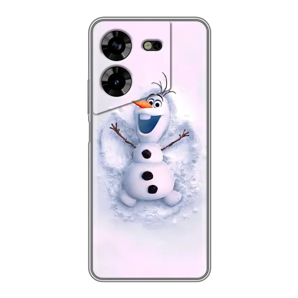 Чехол с рисунком «Снеговик Олов» для TECNO POVA 5 (LG7n) Чехол с рисунком «Снеговик Олов» для TECNO POVA 5 (LG7n)