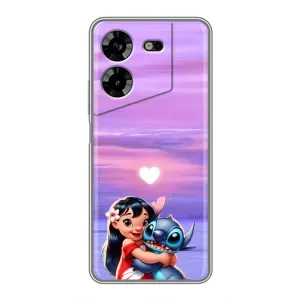 Чехол с рисунком Стич для TECNO POVA 5 (LG7n) (Стич и Лило)