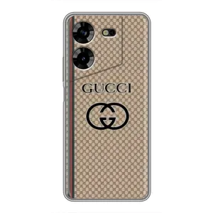 Чехлы Бренд GUCCI для Tecno POVA 5 (LG7n) (Стиль Гуччи)