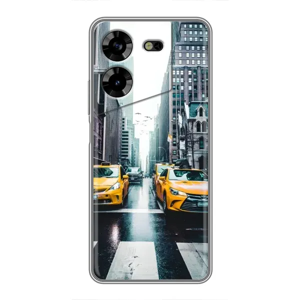 Чехол с рисунком «Такси» для TECNO POVA 5 (LG7n) Чехол с рисунком «Такси» для TECNO POVA 5 (LG7n)