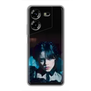 Чохол з картинкою Венсдей на Tecno POVA 5 (LG7n) (Танець Венсдей)