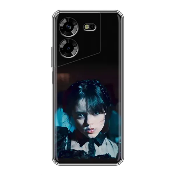 Чехол с рисунком «Танец Уэнсдей» для TECNO POVA 5 (LG7n) Чехол с рисунком «Танец Уэнсдей» для TECNO POVA 5 (LG7n)