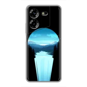 Літній Чохол на Tecno POVA 5 (LG7n) (Синій Водоспад)