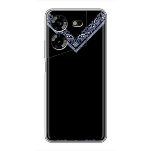 Силиконовый Чехол на Tecno POVA 5 (LG7n) (Воротник вышиванки)
