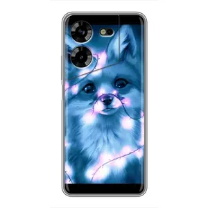 Чехол с Лисичкой для Tecno POVA 5 (LG7n) (Яркая Лиса)