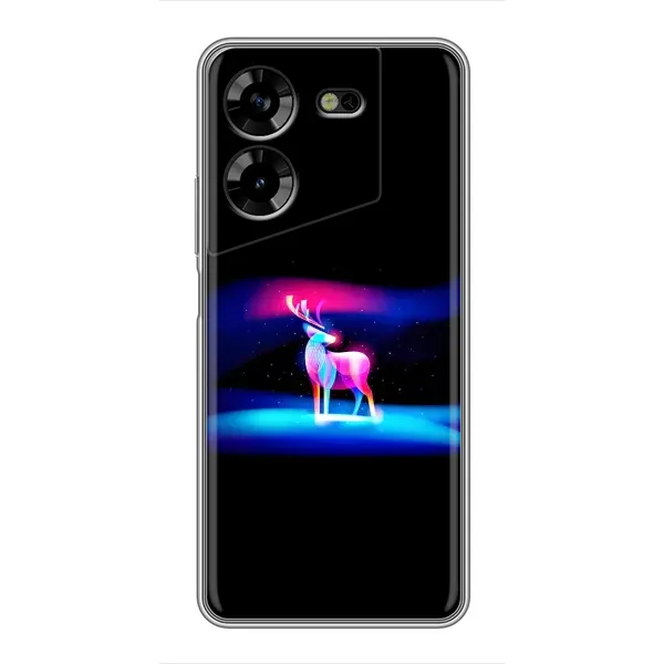 Чехол с рисунком «Яркий олень» для TECNO POVA 5 (LG7n) Чехол с рисунком «Яркий олень» для TECNO POVA 5 (LG7n)