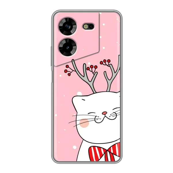 Чехол с рисунком «Зимний кот» для TECNO POVA 5 (LG7n) Чехол с рисунком «Зимний кот» для TECNO POVA 5 (LG7n)