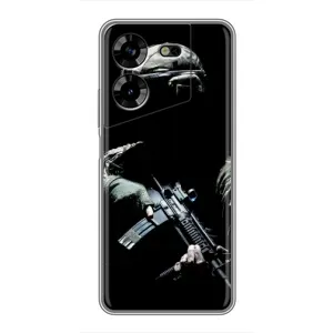 ЗСУ Чехлы (TPU) для Tecno POVA 5 (LG7n) (ЗСУ снайпер)